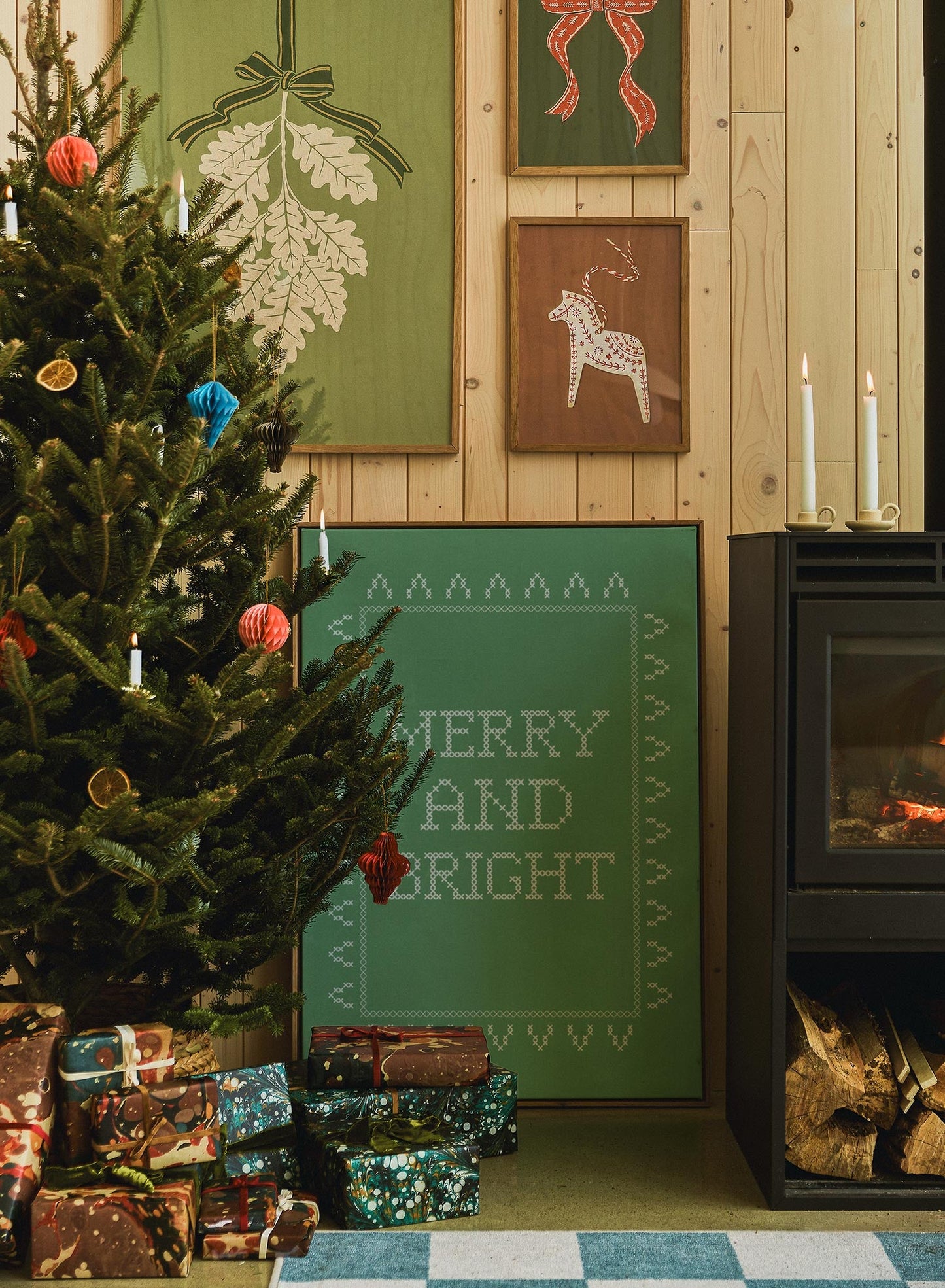 Christmas Salutations, Poster